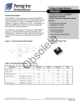 PE83501 - Peregrine Semiconductor