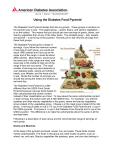 Using the Diabetes Food Pyramid