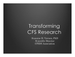 Transforming CFS Research
