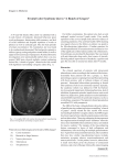 Frontal Lobe Syndrome due to “A Bunch of Grapes”