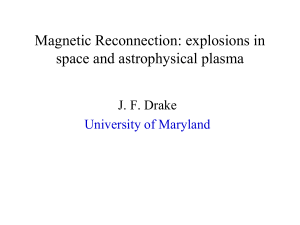 Magnetic Reconnection Project