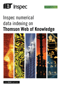 Numerical indexing on WoK
