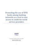Promoting the use of EFSI among banking networks as a