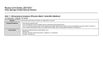 Physics - PSUSD Science