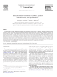 Entrepreneurial orientation of SMEs, product