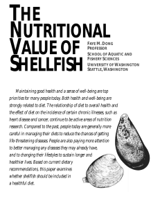 Shellfish Nutritional Value