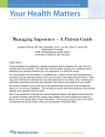 Managing Impotence A Patient Guide