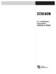 3720 ACM IC Installation Instructions