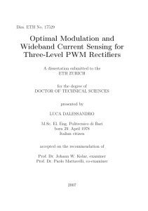 Optimal Modulation and Wideband Current Sensing for
