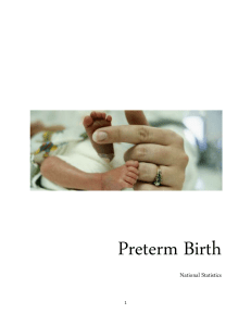 National Stats on Preterm Labor