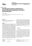 The Ubiquitous Nature of Epistasis in Determining Susceptibility to