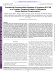 Translational Pharmacokinetic Modeling of Fingolimod