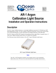 HG-1 Mercury Argon Calibration Light Source