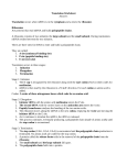 Translation Worksheet Answers Translation occurs when mRNA is