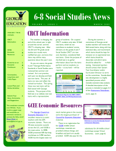 6-8 Social Studies News