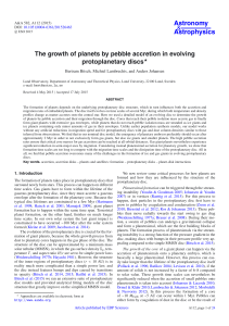 The growth of planets by pebble accretion in evolving protoplanetary