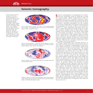 Seismic tomography - Italo Bovolenta Editore