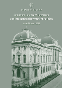 Romania`s Balance of Payments and International Investment