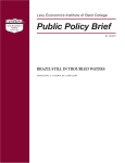 Public Policy Brief - Levy Economics Institute of Bard College