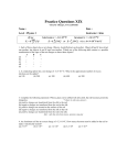 Electric Fields / Potential Energy /