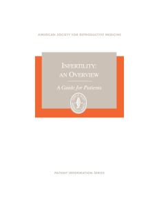 Infertility Overview Guide