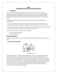UNIT-5 Introduction: MEASUREMENT OF SPEDD, ACCLERATION