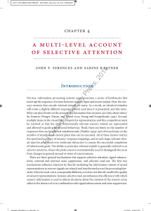 A multi-level account of selective attention