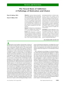 The Neural Basis of Addiction: A Pathology of Motivation and Choice