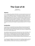 The Cost of AI - Matt Mahoney`s Home Page