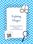 Exploring Integers