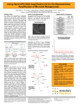 Using GenomiPhi DNA Amplification Kit for the Representative