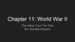 Chapter 11: World War II