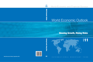World Economic Outlook - September 2011