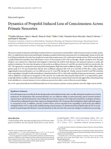 Dynamics of Propofol-Induced Loss of Consciousness Across