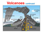 Volcanoes continued