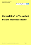 Corneal graft or transplant - The Dudley Group NHS Foundation Trust
