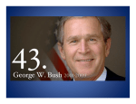 George W Bush Period 5