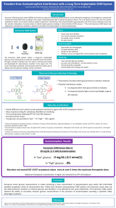 Freedom from Acetaminophen Interference with a