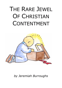 The Rare Jewel Of Christian Contentment