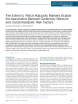 The Extent to Which Adiposity Markers Explain the Association