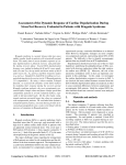 Assessment of the Dynamic Response of Cardiac Depolarization