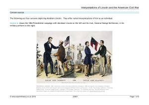 Interpretations of Lincoln and the American Civil War