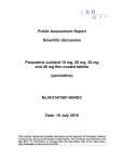 Public Assessment Report Scientific discussion Paroxetine Jubilant