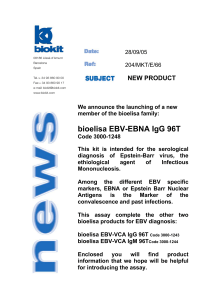 bioelisa EBV-EBNA IgG 96T