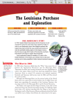 2 The Louisiana Purchase and Exploration