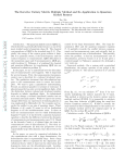 The Iterative Unitary Matrix Multiply Method and Its Application to