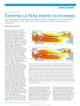 Atmospheric science: Extreme La Niña events to increase