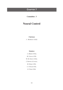 Neural Control - International Continence Society