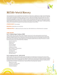 HST103: World History