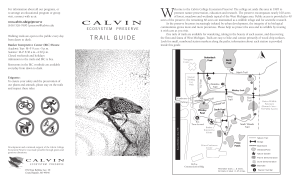 trail guide - Calvin College